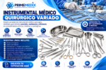 INSTRUMENTAL MEDICO QUIRURGICO VARIADO
