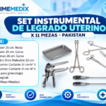 SET INSTRUMENTAL P/EXAMEN GINECOLOGICO-P/ LEGRADO UTERINO Y PARTO - IMPORTADO